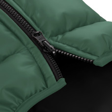 Курточка для собак WAUDOG Re-clothes двостороння, з переробленого поліестеру, L65, A 62-65, B 87-89, C 60-65, смарагдовий