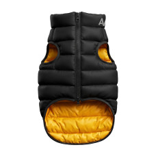 Курточка для собак AiryVest двостороння, S30, A 27-30, B 57-59, C 46-50, жовто-чорна