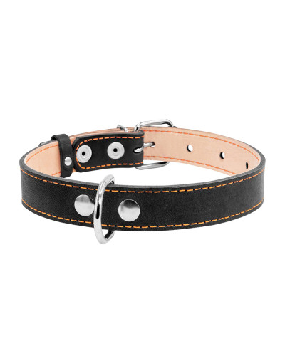Нашийник "CoLLaR" подвійний (ширина 25мм, довжина 38-50см) чорний