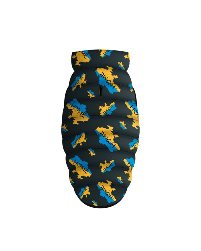 Курточка для собак WAUDOG Clothes малюнок "Дім", M47, В 69-73 см, С 41-45 см