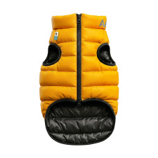 Курточка для собак AiryVest двостороння, M45, A 42-45, B 62-64, C 35-38, жовто-чорна