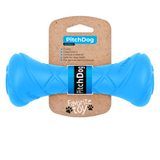 Ігрова гантель для апортировки PitchDog, довжина 19 см, діаметр 7 см блакитний