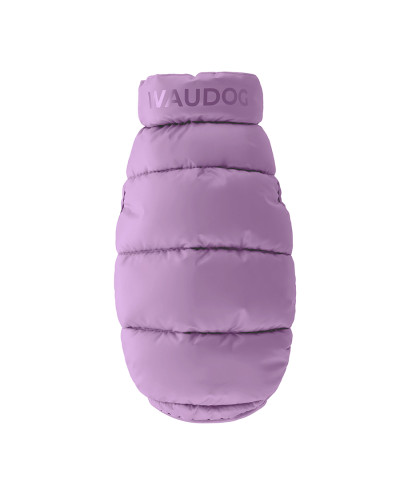 Курточка для собак WAUDOG Re-clothes двостороння, M40, A 38-40, B 63-66, C 39-42, бузковий