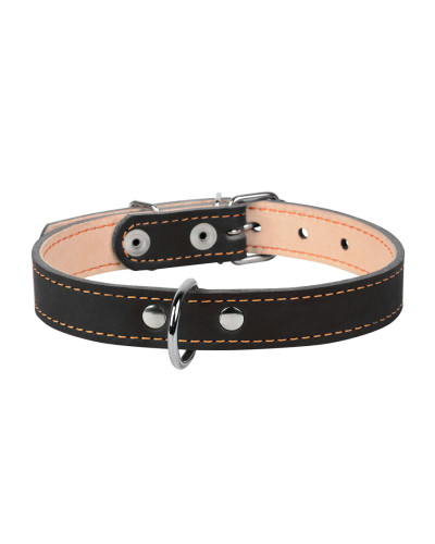 Нашийник "CoLLaR" подвійний (ширина 20мм, довжина 32-40см) чорний