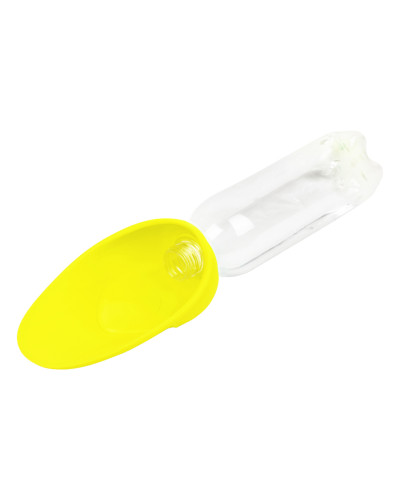 Поїлка-насадка на пляшку WAUDOG Silicone, 165х90 мм жовтий