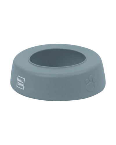 Миска-непроливайка WAUDOG Silicone 1 л сірий