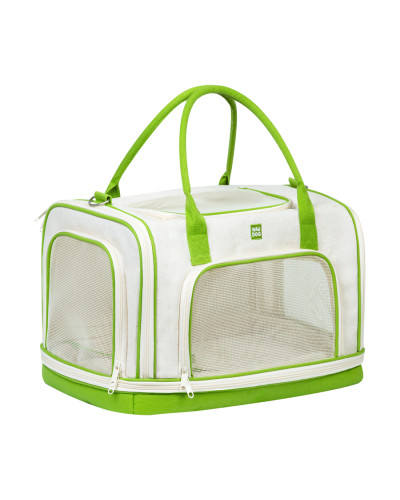 Сумка-переноска для котів та дрібних порід собак WAUDOG Relax Eco, 47x30x28 см, до 8 кг