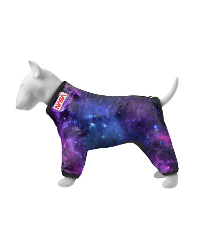 Вітровка для собак WAUDOG Clothes, малюнок «NASA21», L55, В 77-79 см, С 50-55 см