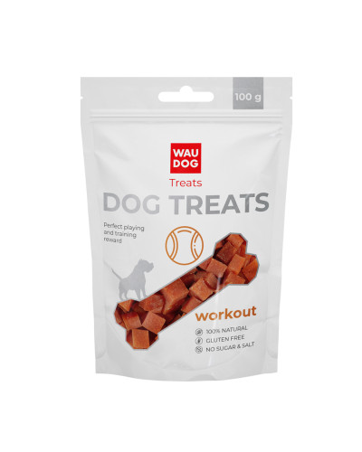 Ласощі для собак WAUDOG Treats "Курячі кубики", 100 г