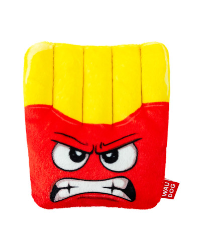 Іграшка для собак WAUDOG Fun Plush Картопля фрі, плюш, Ш 12 см, Д 14,5 см