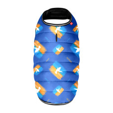Куртка-накидка для собак WAUDOG Clothes, малюнок "Прапор", XXS, А 23 см, B 29-36 см, С 14-20 см