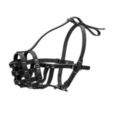 Намордник твердий "CoLLaR" (мастино, бульмастиф, ротвейлер великий) чорний