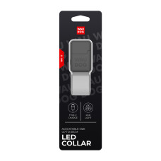Нашийник для собак з підсвічуванням WAUDOG LED, RGB, Type-C, регульований, Ш 25 мм, Дов 60 см