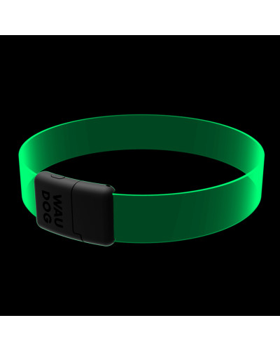 Нашийник для собак з підсвічуванням WAUDOG LED, RGB, Type-C, регульований, Ш 25 мм, Дов 60 см