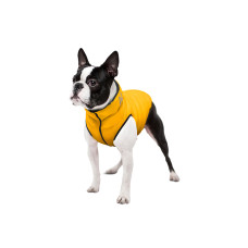 Курточка для собак AiryVest двостороння, L55, A 52-55, B 77-79, C 50-55, жовто-чорна