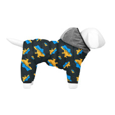 Комбінезон для собак WAUDOG Clothes малюнок "Дім", S40, В 58-61 см, С 33-38 см