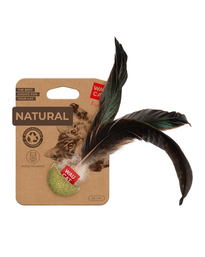 Іграшка для котів WAUCAT Fun Natural Неваляйка, 15 см