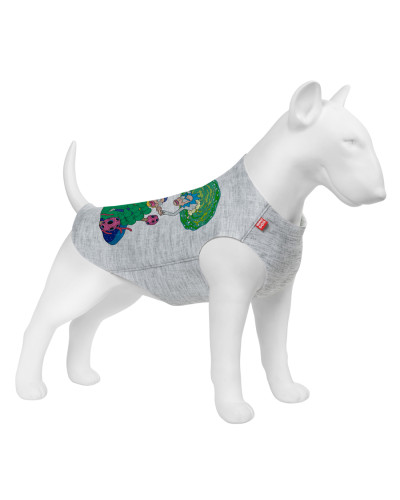 Майка для собак WAUDOG Clothes малюнок "Рік та Морті 3", S35, B 48-54 см, С 28-33 см