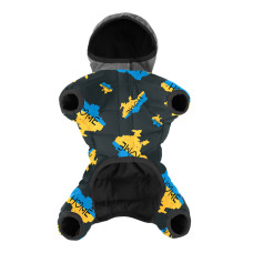Комбінезон для собак WAUDOG Clothes малюнок "Дім", S40, В 58-61 см, С 33-38 см