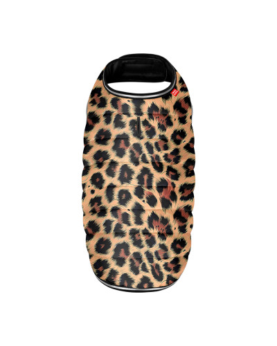 Курточка-накидка для собак WAUDOG Clothes, малюнок "Леопард", L, А 41 см, B 58-70 см, С 42-52 см