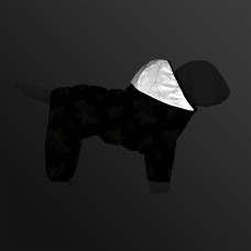Комбінезон для собак WAUDOG Clothes малюнок "Дім", S40, В 58-61 см, С 33-38 см
