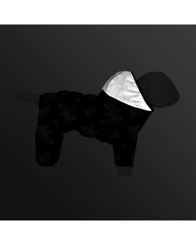 Комбінезон для собак WAUDOG Clothes малюнок "Дім", S40, В 58-61 см, С 33-38 см