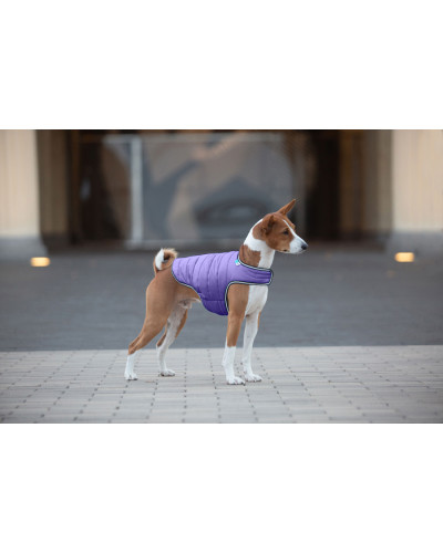 Куртка-накидка для собак AiryVest, XL, B 68-80 см, С 42-52 см фіолетовий