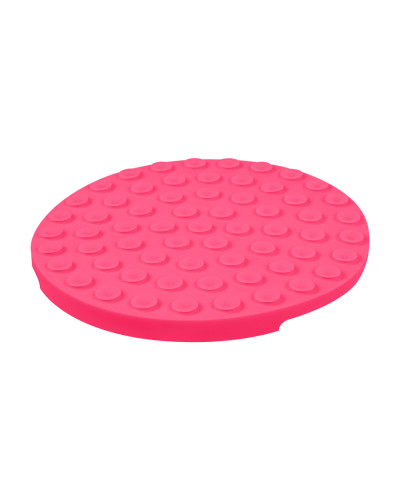 Килимок для злизування і повільного харчування WAUDOG Silicone, 211х211х30 мм, рожевий
