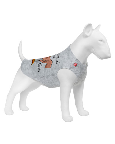 Майка для собак WAUDOG Clothes малюнок "Конотопські магічні війська", S35, B 48-54 см, С 28-33 см