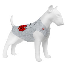 Майка для собак WAUDOG Clothes малюнок "Калина", XS22, B 30-35 см, С 19-24 см