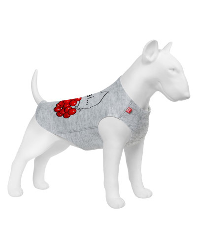 Майка для собак WAUDOG Clothes малюнок "Калина", XS22, B 30-35 см, С 19-24 см