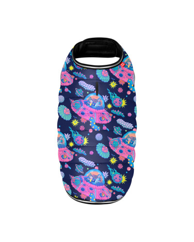 Курточка-накидка для собак WAUDOG Clothes, малюнок "Рік та Морті 1", XL, А 47 см, B 68-80 см, С 42-52 см