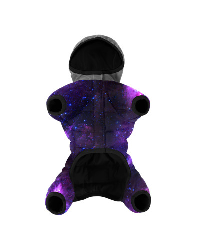 Комбінезон для собак WAUDOG Clothes малюнок "NASA21", M45, В 57-60 см, С 41-44 см