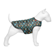 Курточка-накидка для собак WAUDOG Clothes, малюнок "Луска", L, А 41 см, B 58-70 см, С 42-52 см