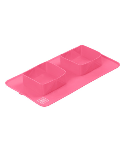 Миска складана WAUDOG Silicone,385х230х50 мм рожевий