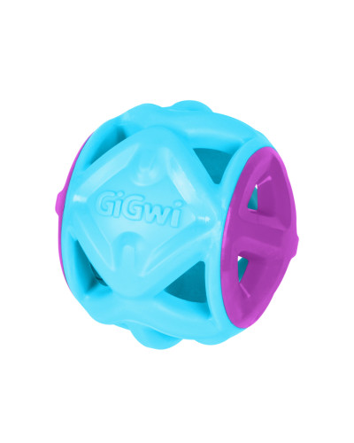 Іграшка для собак М'яч GiGwi Basic EDGE, блакитний, гума, 9 см