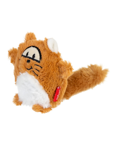 Іграшка для собак Лисиця з великою пищалкою GiGwi Plush Friendz, плюш, штучне хутро, 18 см