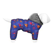 Комбінезон для собак WAUDOG Clothes малюнок "Сила Супермена", M45, В 57-60 см, С 41-44 см