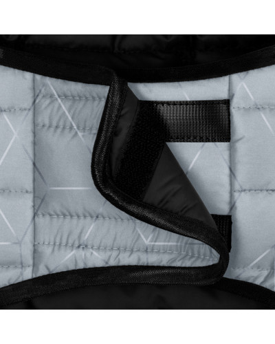 Куртка-накидка для собак WAUDOG Clothes світловідбивна, L, А 41 см, B 58-70 см, С 42-52 см