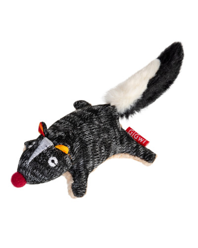 Іграшка для собак Скунс з пищалкою GiGwi Plush Friendz, текстиль, 9 см
