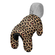 Комбінезон для собак WAUDOG Clothes малюнок "Леопард", XS25, В 36-38 см, С 24-26 см
