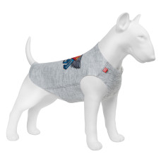 Майка для собак WAUDOG Clothes малюнок "Супермен, правда, справедливість", M47, B 70-76 см, С 41-46 см
