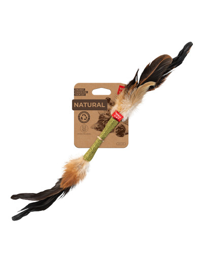 Іграшка для котів WAUCAT Fun Natural Паличка, 40 см