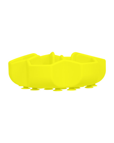 Миска для повільного харчування WAUDOG Silicone, 750 мл, жовтий