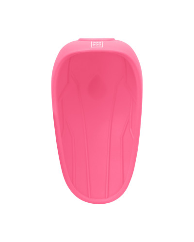 Поїлка-насадка на пляшку WAUDOG Silicone, 165х90 мм рожевий