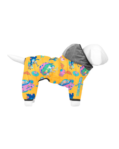 Комбінезон для собак WAUDOG Clothes малюнок "Рік та Морті 3", L50, В 70-74 см, С 47-50 см
