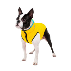 Двостороння курточка AiryVest для собак , розмір M 50, жовто-блакитна