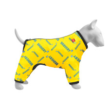 Вітровка для собак WAUDOG Clothes, малюнок "Сміливість", L50, В 70-74 см, С 47-50 см