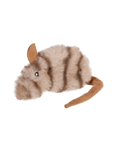 Іграшка для котів Мишка GiGwi Refillable Catnip, штучне хутро, 10 см