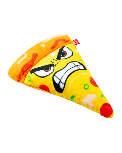 Іграшка для собак WAUDOG Fun Plush Піца, плюш, Ш 16 см, Д 22,5 см